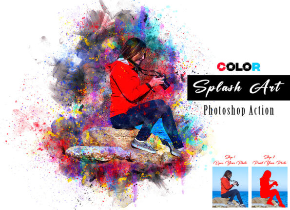 Color Splash Art Photoshop Action