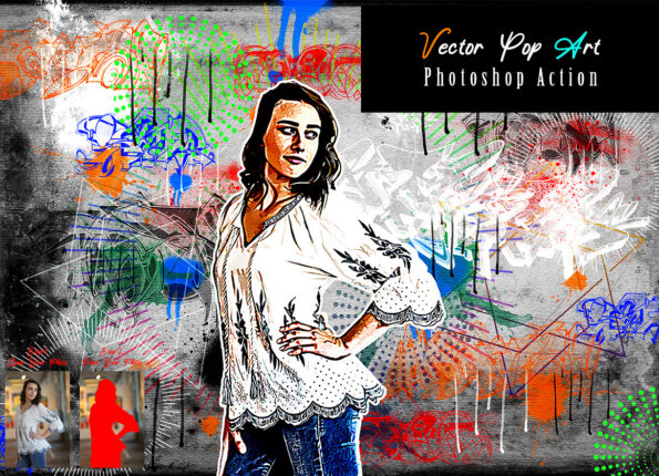 Vector Pop Art Photoshop Action