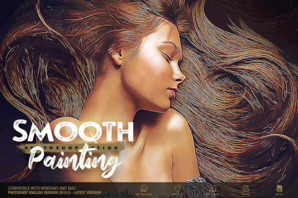 Smooth Painting Photoshop Action