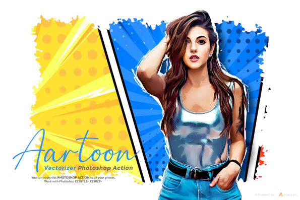 Aartoon - Vectorizer PS Action