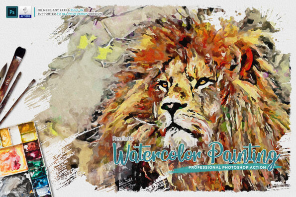 Realistic Watercolor Painting