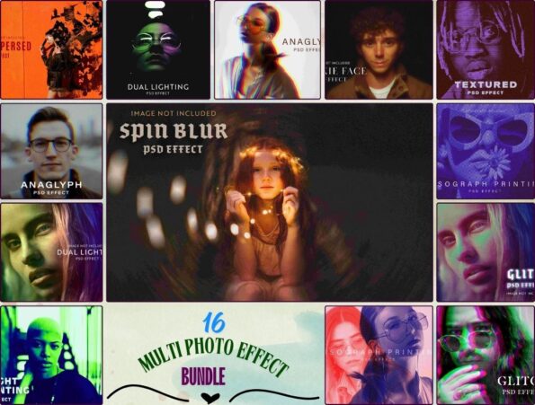 16 Multi Photo Effect Bundle