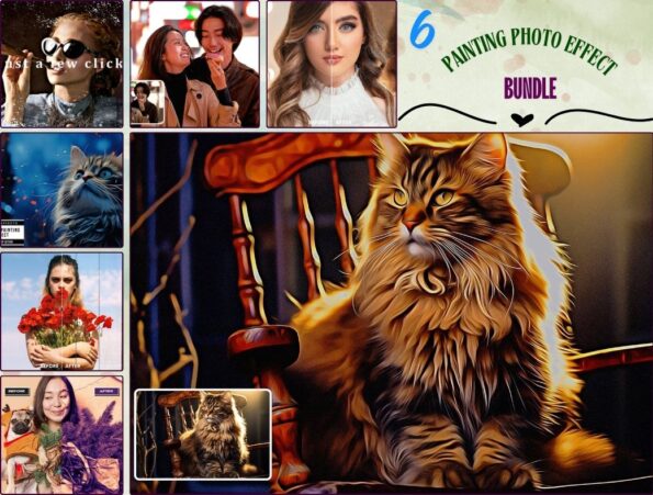 6 Painting Photo Effect Bundle