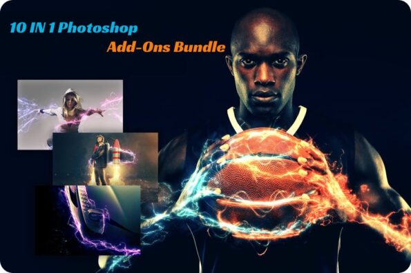 10 IN 1 Photoshop Add-Ons Bundle