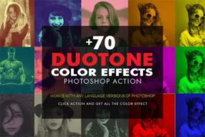 Duotone Photoshop Action
