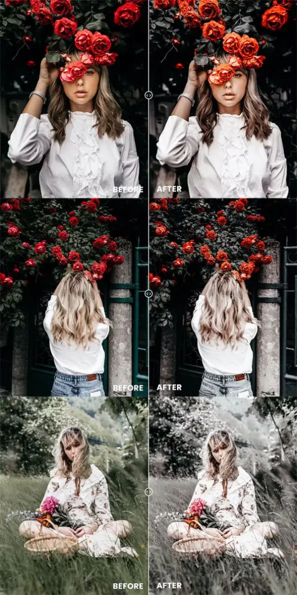 Black Tones Photoshop Action & Lightroom Presets