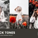 Black Tones Photoshop Action & Lightroom Presets