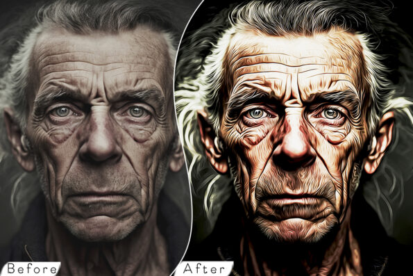 Dramatic Painting Photoshop Action