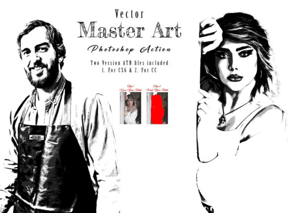 Vector Master Art Photoshop Action
