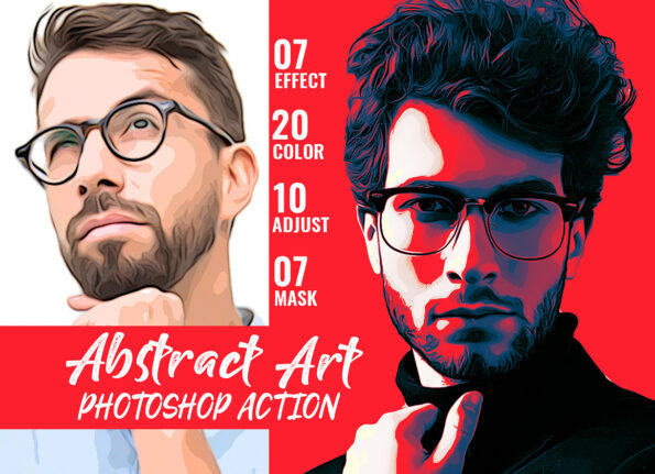 Abstract Art Photoshop Action