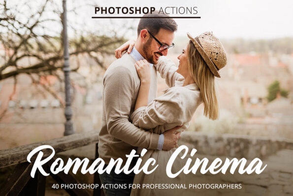 Romantic Cinema Action for Photoshop