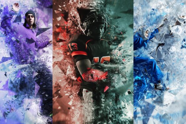 Fragment Photoshop Action