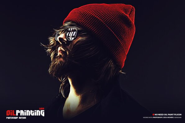 Oil Painting Photoshop Action