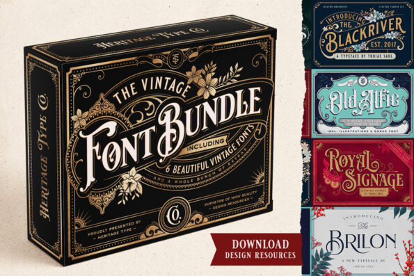 Vintage Font Bundle