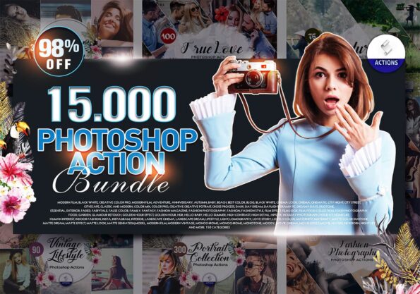 15000+ Photoshop Actions Pack